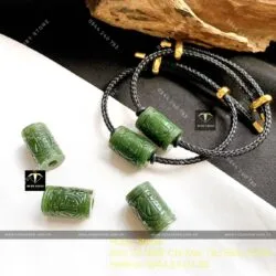 Lu thống ngọc bích Canada chạm chữ Phúc - Hình ảnh 2
