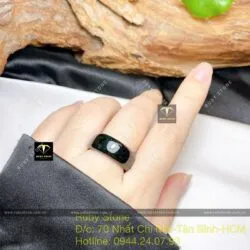 Nhẫn ngọc Phỉ Thúy Mực Dục - Hình ảnh 2