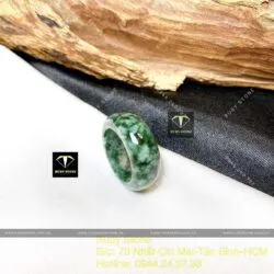 Nhẫn ngọc cẩm thạch sơn thuỷ - Ảnh 2
