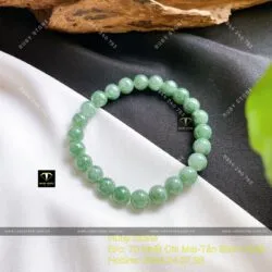 Vòng chuỗi ngọc cẩm thạch dầu lý 8 ly - Ảnh 5