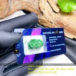 Tỳ hưu ngọc cẩm thạch sơn thuỷ xanh lý - Ảnh 3