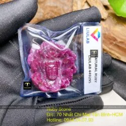 Phật Quan Âm Bồ Tát ngự trên liên hoa Ruby Nam Phi - Hình ảnh 5