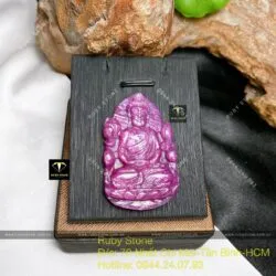 Phật Thích Ca Ruby Nam Phi bên liên hoa - Ảnh 3
