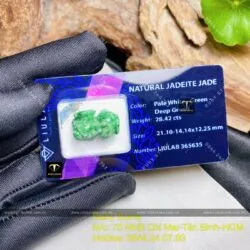 Tỳ hưu ngọc cẩm thạch sơn thuỷ xanh lý