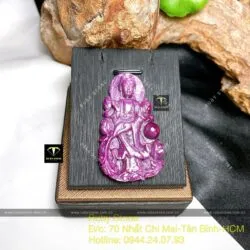 Quan Thế Âm Bồ Tát Ruby Nam Phi, KT 52,3mm - Ảnh 2
