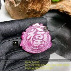 Phật Di Lặc Ruby Nam Phi - Ảnh 3