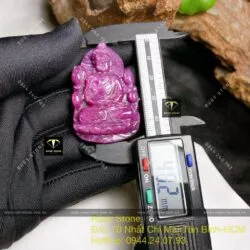 Phật Thích Ca Ruby Nam Phi bên liên hoa - Ảnh 5