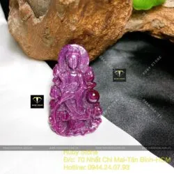 Quan Thế Âm Bồ Tát Ruby Nam Phi, KT 52,3mm - Ảnh 5