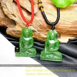 Phật Thích Ca ngọc bích, kích thước 42mm - Hình ảnh 7