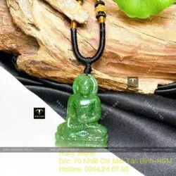 Phật Thích Ca ngọc bích, kích thước 42mm