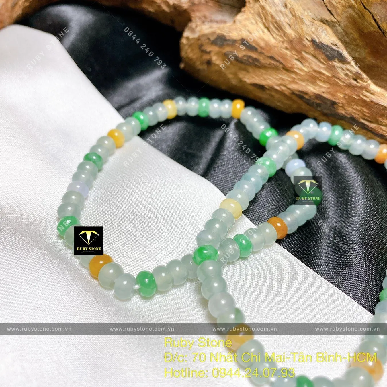 Chuỗi bánh xe Băng Ngọc Phúc-Lộc-Thọ 5 ly Chuỗi bánh xe Băng Ngọc Phúc-Lộc-Thọ 5 ly - Ảnh 2