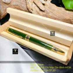 Bút ngọc bích Canada xanh đậm (thay được ngòi) - Hình ảnh 8