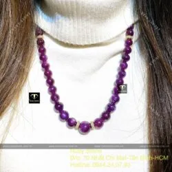 Vòng cổ Ruby Guinea sao thiên nhiên 551ct, vàng 18k - Ảnh 6