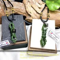 Chuỳ kim cang ngọc bích Canada chạm tay, KT 50mm - Ảnh 2