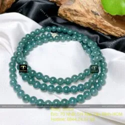 Chuỗi 108 hạt Lam ngọc, ĐK 6,8mm - Ảnh 3