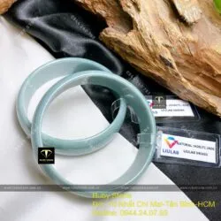Vòng tay Lam ngọc bản hẹ 15mm, ni tay 52,4mm - Ảnh 4