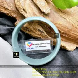 Vòng tay Lam ngọc bản hẹ 15mm, ni tay 52,4mm