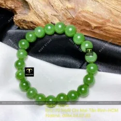 Vòng chuỗi Ngọc Bích Canada VIP 8 ly - Hình ảnh 2