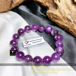 Chuỗi Ruby sao thiên nhiên Guinea 12 ly - Ảnh 2