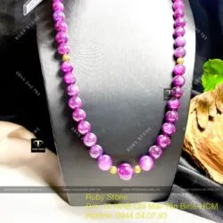 Vòng cổ Ruby sao thiên nhiên 623ct, vàng 18k - Ảnh 5