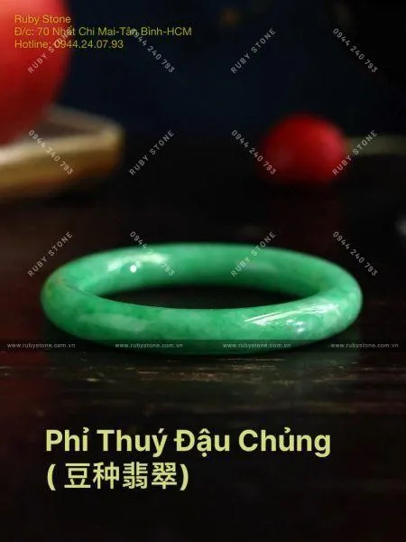 Mặt dây Phỉ thuý lam ngọc Myanmar, vàng 18k