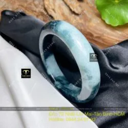 Vòng tay ngọc cẩm thạch Myanmar, ni tay 53mm