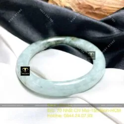 Vòng tay ngọc cẩm thạch Myanmar, ni tay 53mm - Ảnh 3