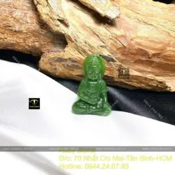 Phật A Di Đà Ngọc Bích Canada, KT 36mm - Ảnh 3