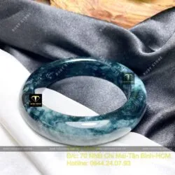 Vòng ngọc cẩm thạch Myanmar, ni tay 53mm
