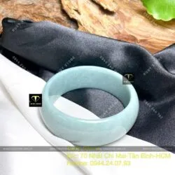 Vòng tay ngọc cẩm thạch Myanmar, ni tay 52mm