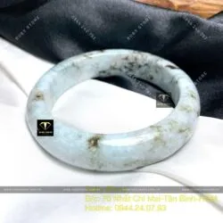 Vòng ngọc cẩm thạch Myanmar, ni tay 54mm
