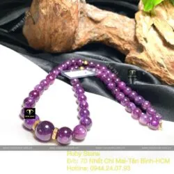 Vòng cổ Ruby sao thiên nhiên 573ct, vàng 18k - Hình ảnh 8