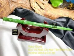Trâm cài tóc Trúc thanh cao Ngọc Bích Canada, dài 16,2cm