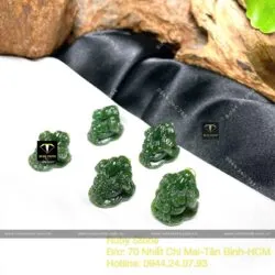 Thiềm thừ Ngọc Bích Canada chiêu tài lộc, KT 20-22mm - Ảnh 2