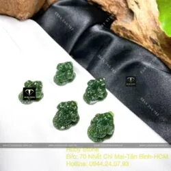 Thiềm thừ Ngọc Bích Canada chiêu tài lộc, KT 20-22mm - Ảnh 3
