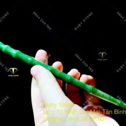 Trâm cài tóc Trúc thanh cao Ngọc Bích Canada, dài 16,2cm