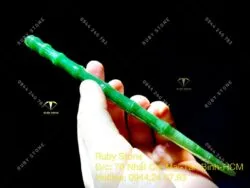 Trâm cài tóc Trúc thanh cao Ngọc Bích Canada, dài 16,2cm - Hình ảnh 8