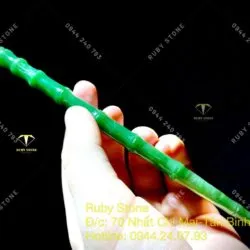 Trâm cài tóc Trúc thanh cao Ngọc Bích Canada, dài 16,2cm