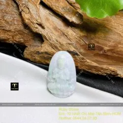 Như lai đại nhật – Phật bản mệnh ngọc cẩm thạch tuổi Thân – Mùi, KT 38mm
