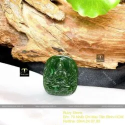 Thiên thủ bồ tát – Phật bản mệnh ngọc bích tuổi Tý, KT 36mm - Ảnh 4