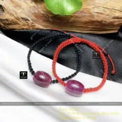 Lu thống Ruby Nam Phi tết dây đeo tay - Hình ảnh 4