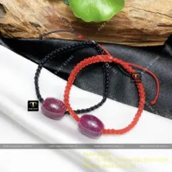 Lu thống Ruby Nam Phi tết dây đeo tay - Hình ảnh 3