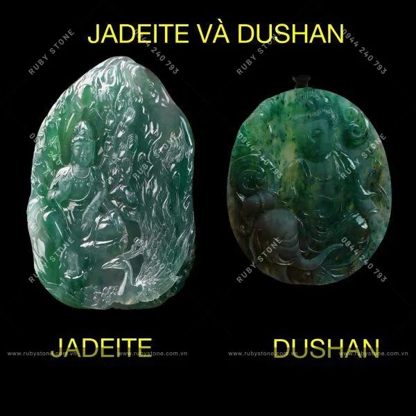 Ngọc Dushan là gì? và sự khác biệt như thế nào với Jadeite jade