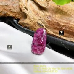 Đại thế chí bồ tát – Phật bản mệnh Ruby Nam Phi, KT 34mm - Ảnh 5