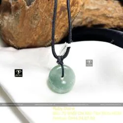 Đồng điếu Ngọc Cẩm Thạch cho bé, ĐK 18mm
