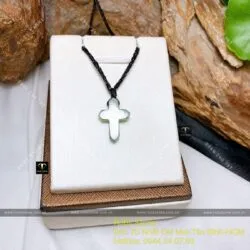 Thánh giá Ngọc bích Canada cho bé, KT 19mm - Ảnh 5