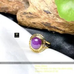 Nhẫn Ruby sao thiên nhiên, vàng 18k - Hình ảnh 5