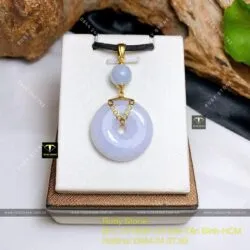 Mặt dây chuyền Đồng điếu tử la lan, vàng 18k - Ảnh 4