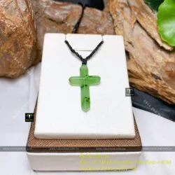 Thánh giá Ngọc bích Canada, KT 30mm - Ảnh 4
