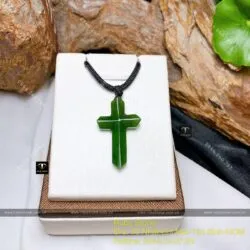 Thánh giá Ngọc bích Canada, KT 33mm - Ảnh 4
